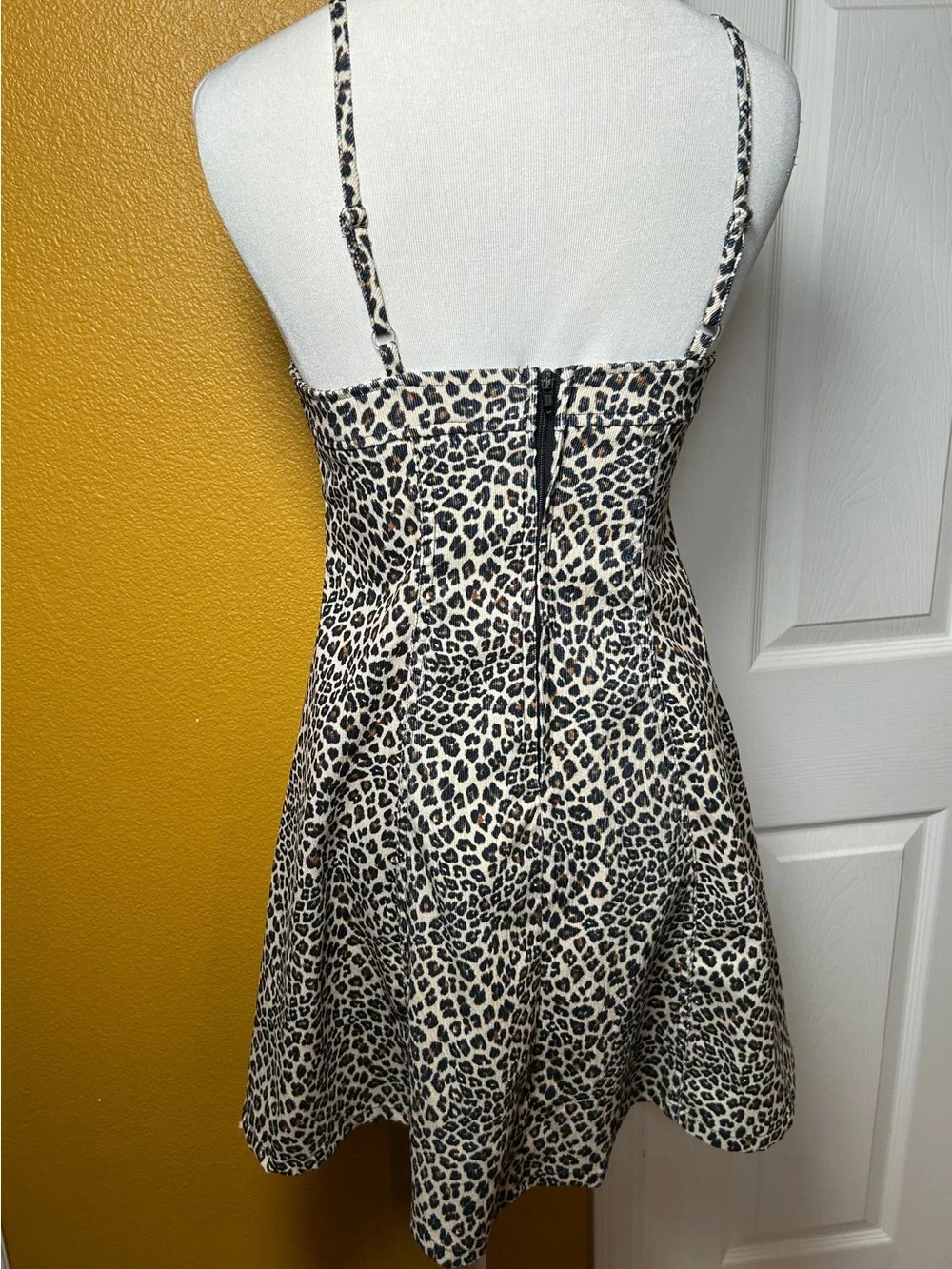 ZUNIE, leopard print dress!!